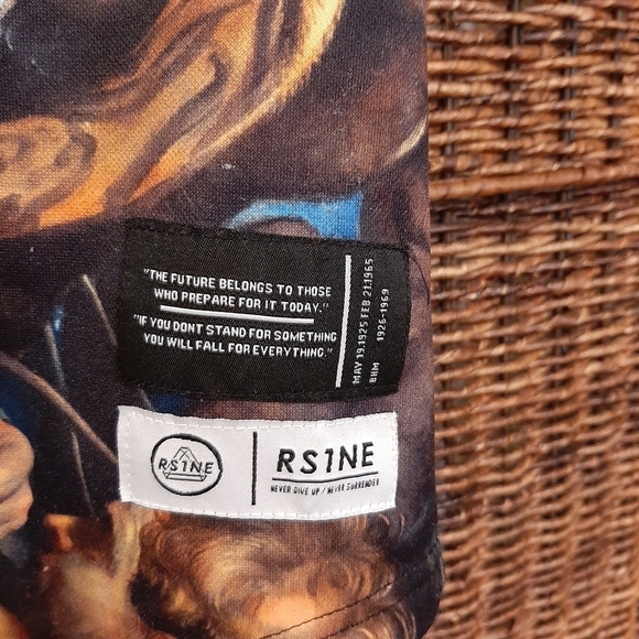 RS1NE Shirt Large Rise As One Beast Streetwear Emo Artsy Tiger Gothic Punk Goth - Picture 6 of 10